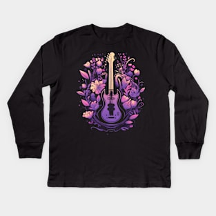 The ultimate band lineup sax, guitar, bass, and vocals Kids Long Sleeve T-Shirt